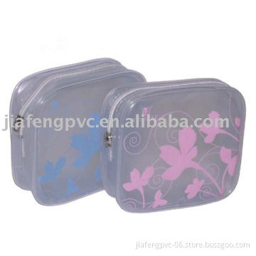 PVC cosmetic zipper bag with your logo